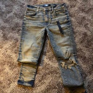 Blue denim Amiri jeans